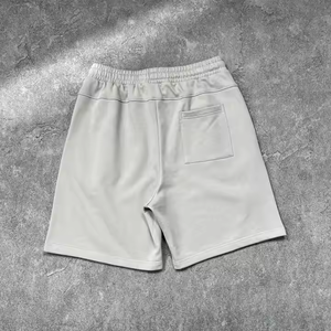 Shorts décontractés d'été pour hommes en coton French Terry, mi-longs, élastiques, tricotés, séchage rapide, imperméables, style streetwear - Product Image 2