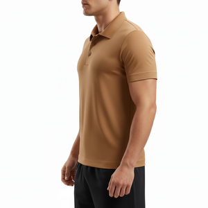 Polo-shirts pour hommes en gros, T-shirts unis vierges, T-shirts unisexes, Polo-shirts de sport et de golf personnalisables avec logo - Product Image 3