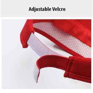 Casquette de plage en gros, protection UV, unisexe, pour tennis, softball, sport, avec logo personnalisé, visière d'été pour la course à pied - Product Image 5