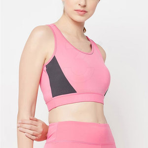 Nouvel Arrivage Soutien-gorge de Sport Simple pour Femme, Fort Maintien, Tissu Respirant Écologique, Couleurs Personnalisables sur le Devant, Tailles Variées, Service OEM/ODM - Product Image 2