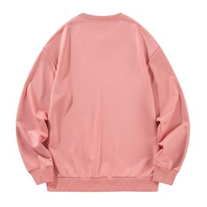 <b>Mens</b> Regular Fit Crew Neck Sweatshirt <b>Long</b> <b>Sleeve</b> Casual Pullover 100% Cotton Anti-Pilling Quick Dry Winter Soft Fleece <b>Tops</b> - Product Image 2