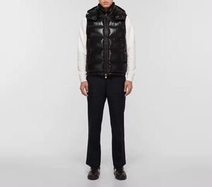 Gilet matelassé personnalisé pour homme, chaud, respirant, rembourré en duvet pour l'hiver, veste sans manches pour homme - Product Image 3