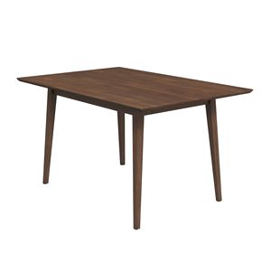 Mary Modern Style <b>Solid</b> <b>Wood</b> Rectangular Dining <b>Table</b> for Kitchen Use - Product Image 1
