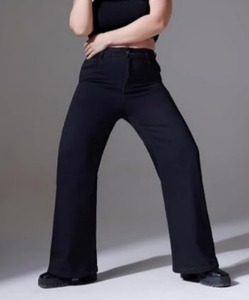 Medium-wash Dark-wash Light-wash Ladies Jeans <b>Boot</b> Cut Mid Waist Eco-Friendly Vintage Denim - Product Image 1