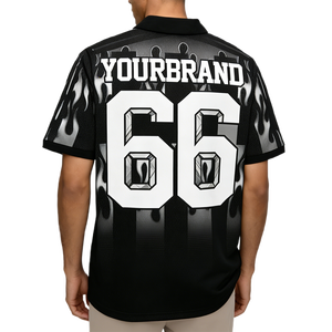 Camiseta de Rugby Unisex con Logotipo Personalizado Nesta Sports, Jersey Gráfico Corto y Cuadrado con Sublimación DTG, Camiseta Retro de Fútbol - Product Image 3