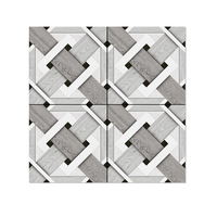 Carreaux de sol en céramique de porcelaine émaillée pleine brillance 60x60cm, modernes, imperméables et antidérapants pour sol et mur, garantie 5 ans