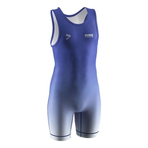 Red Camouflage Wrestling Singlet for <b>Boys</b> One-Piece Quick Dry Polyester Fitted Martial Arts Wear - Product Image 3