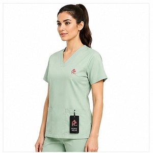 Conjuntos de Uniformes Médicos Unisex en Oferta, Uniformes Personalizados para Personal de Enfermería, Uniformes Médicos de Poliéster/Algodón - Product Image 3