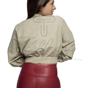 Ventes en ligne de vestes courtes pour femmes, best-sellers avec couleurs, tailles et logo personnalisables, vestes courtes pour femmes - Product Image 6