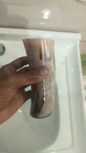 Corne à boire viking naturelle de haute qualité, fabriquée sur mesure, design animal unique et antique, polie, sans danger pour les aliments, disponible en toutes tailles, en vente - Product Image 2