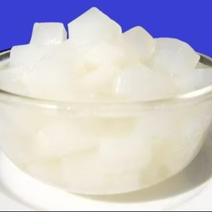 Nata de Coco 100% Natural - Gelatina de Fibra de Coco Translúcida y Crujiente para Snacks Saludables y Repostería - Product Image 1