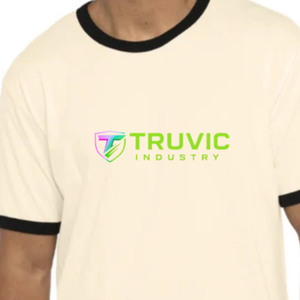 เสื้อยืดคอกลมแขนสั้นผ้าฝ้ายสำหรับผู้ชาย คอเสื้อตัดสี สไตล์ลำลอง ใส่สบาย เหมาะสำหรับทุกวัน รับผลิตแบบ OEM ODM ขายส่ง - Product Image 3