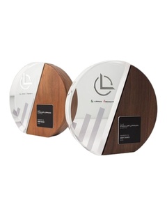 Sophisticated Acrylic Circular Award Personalized <b>Engravings</b> with High-Quality Materials for Honoring Exceptional Achievements - Product Image 5