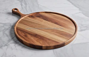 Tabla de cortar de madera maciza rústica definitiva, complemento perfecto para su cocina - Product Image 3
