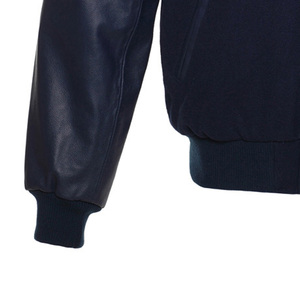 Men's High Quality Letterman Varsity <b>Jacket</b> Wool Body Genuine Leather Embroidery Decoration <b>Smart</b> Stylish Winter Wear Sleeves - Product Image 4