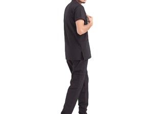 Uniforme Médico Informal para Hombre, Ropa de Calle, Nueva Moda, Color Sólido, Ligero y Cómodo, al Mejor Precio - Product Image 3