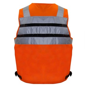 Best Manufacturer's Unisex Premium Quality Polyester security Vest Waterproof Outdoor Work Wear with Custom Logo Support - Product Image 2