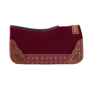 Équipement d'équitation de qualité supérieure 2026 : tapis en feutre de laine avec patch en cuir de harnais DD de haute qualité et doublure en peau de mouton et coton gel - Product Image 2