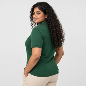 Performance <b>Women</b> <b>Polo</b> <b>Shirt</b> With Moisture Wicking Fabric Lightweight Comfort And Flexible Fit For Active Wear - Product Image 6