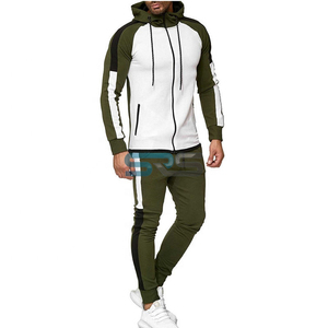 Survêtement unisexe personnalisé 100 % coton vintage 2-en-1 coupe oversize coupe-vent pour l'hiver, design unique, vêtements de sport - Product Image 6