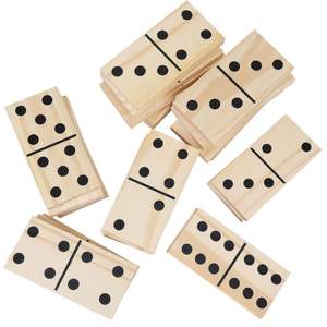 Dominos géants en bois de haute qualité |   Finition lisse et polie |   Artisanat fait main |   Prix de gros en gros directement de l'usine - Product Image 1