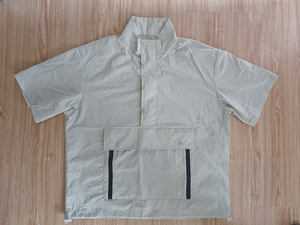 Ensemble de survêtement style vintage en gros, coupe-vent color block, streetwear oversize, tenue d'été deux pièces t-shirt et short - Product Image 2