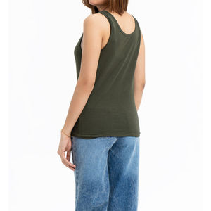 Ropa deportiva transpirable para mujer, camiseta sin mangas para gimnasio, ropa de fitness elegante, camisetas sin mangas para mujer al mejor precio - Product Image 6