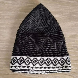 Gorro de Oración Musulmán Kufi Árabe Bordado a Mano para Hombre, 100% Algodón, Ajustable, Transpirable, Ecológico, Diseño Personalizado - Product Image 2