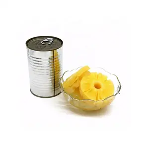 High quality canned pineapple in light syrup with competitive price canned food manufacturer in Vietnam/Mr. Ethan +84941069457