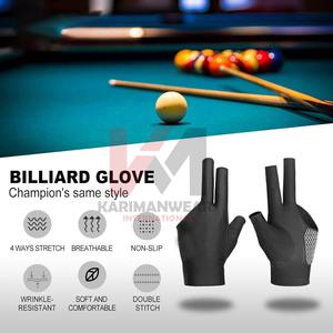 Guantes de Billar Ligeros, Duraderos, de Material Suave, Ajuste Cómodo, Alta Precisión para Deportes de Billar - Product Image 4