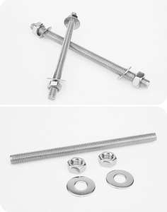 Prix d'usine, grande vente, tiges filetées en acier inoxydable DIN976 pour fixation industrielle et construction, qualité 304 - Product Image 3