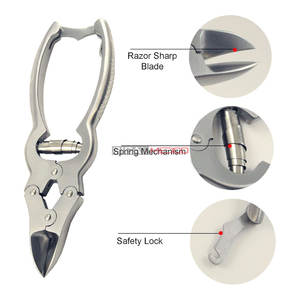 Coupe-ongles professionnels robustes pour ongles incarnés épais, qualité chirurgicale, pour podologie - Product Image 6