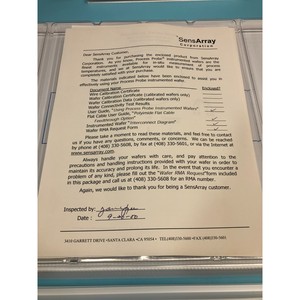 SensArray 1819A-8-1012 Process Prober Wafer, 8" - อุปกรณ์และอะไหล่เซมิคอนดักเตอร์ระดับโลกที่เชื่อถือได้ - Product Image 4