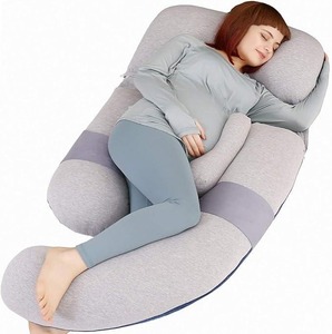 Almohada de Maternidad en Forma de U para Lactancia, Soporte Cómodo para la Espalda, Cojín de Lactancia para Dormir Durante el Embarazo - Product Image 1