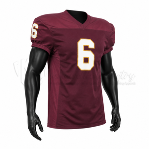 Jersey de Fútbol Americano Profesional 2026, Diseño Personalizado, Uniforme de Alta Calidad, 100% Poliéster, Manga Corta, Estampado - Product Image 3