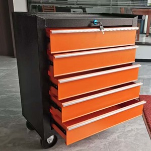 Leshare Blue 4-Drawer Keyed <b>Rolling</b> <b>Tool</b> <b>Box</b> Cabinet with 200kg Load Capacity Modern Design 2-Year Warranty and OEM - Product Image 6