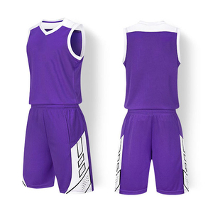 Outdoor Sports Wear 2026 Polyester Material High Quality <b>Light</b> Weight Custom Design Customized Logo Basketball Uniform for Men - Product Image 4