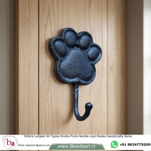 Gancho de Pared Vintage Ecológico de Hierro Fundido, Perchero de Metal con Diseño de Perro/Gato para Amantes de las Mascotas - Product Image 3