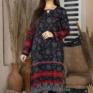 Vente en gros de kurtis pour femmes dernier style, logo personnalisé imprimé, vêtements indiens et pakistanais de courte durée, vêtements décontractés de conception personnalisée - Product Image 1