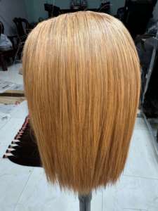 Vente en gros 100% Vietnam Remy Extensions de cheveux Os Droite Trame Fermeture HD Dentelle Lâche Vague Profonde Frontale Bundle Style - Product Image 6