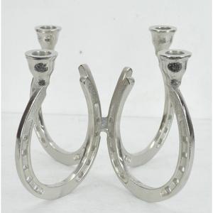 Anti Slip Horse <b>Shoe</b> Design 4 Arms Metal Candle <b>Holder</b> Hot Sell Table Decoration Anti Slip - Product Image 6