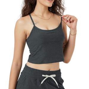 Conjunto Deportivo Ligero Personalizado al por Mayor para Mujer Tallas Grandes: Top Corto y Pantalones Cortos para Gimnasio, Fitness, Entrenamiento, Yoga y Ropa Deportiva sin Costuras - Product Image 2