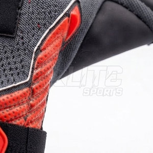 Hot Selling Football Soccer Leather Palm Non-Slip Breathable Full Finger Goalkeeper Training Gloves for Men Youth Training <b>Games</b> - Product Image 6