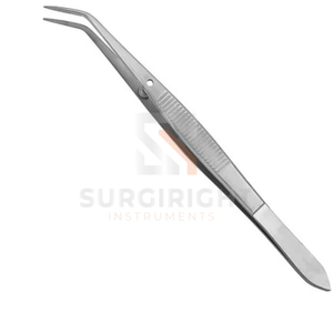 Pince à panser Perry angulaire de 5 pouces en acier inoxydable dentelé pour une manipulation clinique précise par SurgiRight - Product Image 2
