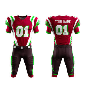 Nuevo Uniforme de Fútbol Americano 2026, Material de Primera Calidad, Corte Ajustado, Ropa Deportiva Personalizada, Uniforme Americano OEM - Product Image 1