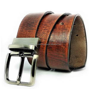 <b>Men's</b> Belt Leather Belt <b>Men</b> Male Genuine Leather Strap Luxury Pin Buckle Casual <b>Men's</b> Cowhide Belt with Solid Alloy Pin Buckle - Product Image 1