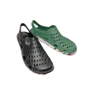 Venta caliente de primavera, sandalias de camuflaje, Chanclas de EVA, zapatillas con logotipo de Color personalizado, sandalias de EVA para hombre de alta calidad hechas en Taiwán