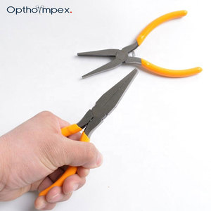 Pince à extensions capillaires professionnelle de haute qualité en acier inoxydable, personnalisable, outils de coiffure pour salon, extensions à perles et bandes adhésives - Product Image 4