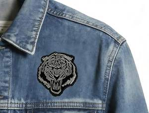 Patch brodé personnalisé, conception de logo sur mesure, patchs brodés 2D 3D à coudre ou thermocollants pour vêtements, vestes, chapeaux, sacs fourre-tout - Product Image 3