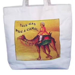 Nueva Colección, Venta Especial, Bolsas de Compras de Lona de Algodón Orgánico con Logotipo Personalizado, Tejido Reciclado, Ecológicas y Duraderas - Product Image 3